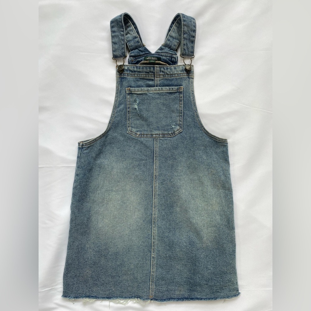 NWOT Wild Fable Denim Overall Dress Size XS